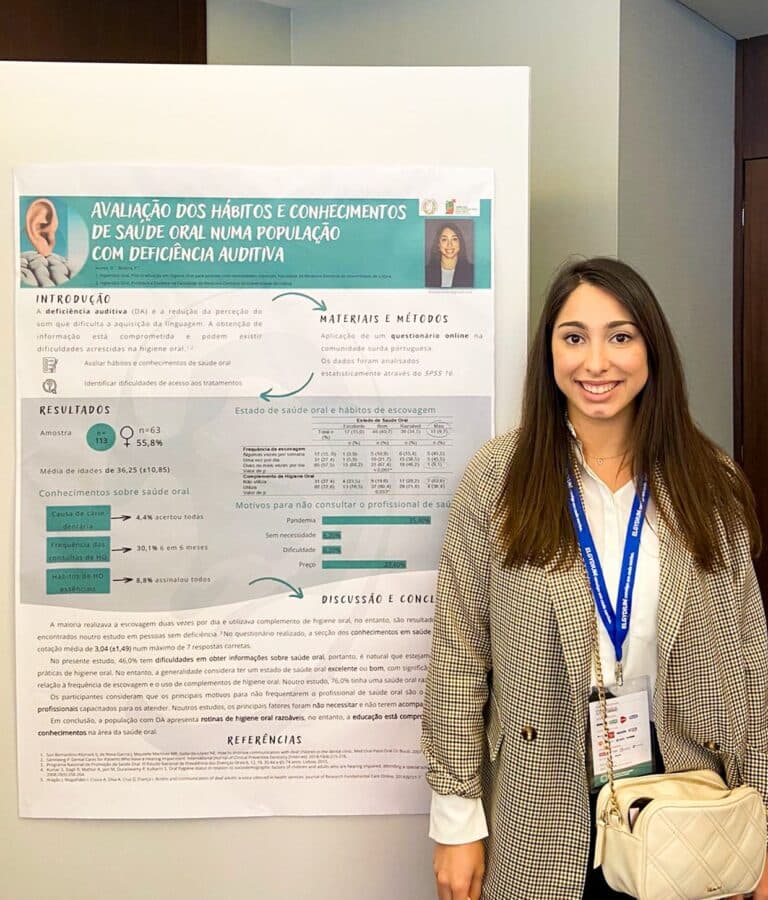 Diana Nunes — apresentação de trabalho científico